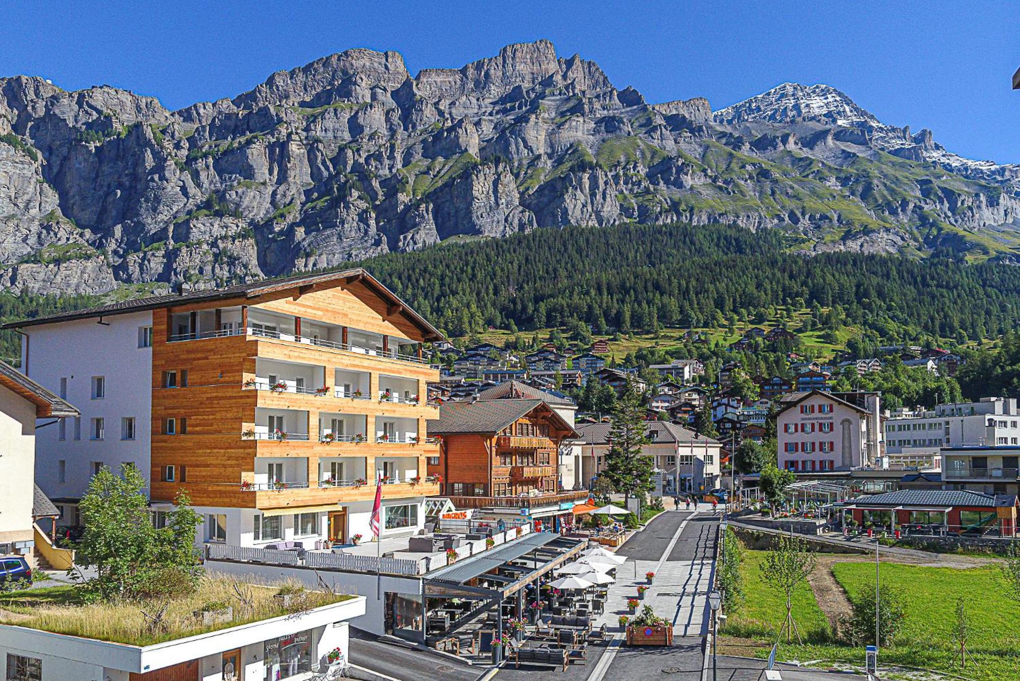 Hotel Roemerhof Leukerbad Exterior photo