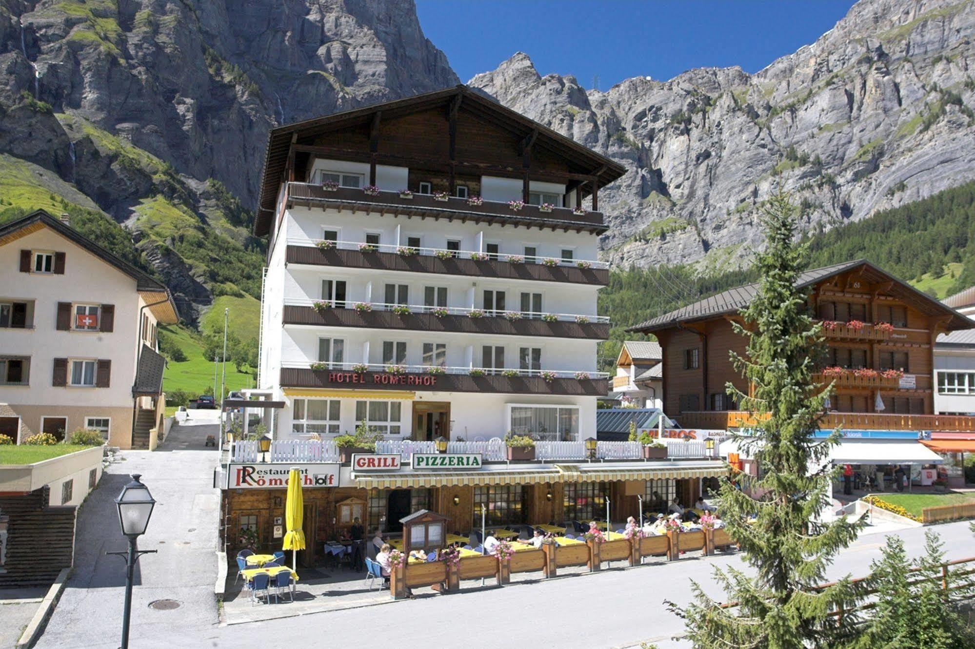 Hotel Roemerhof Leukerbad Exterior photo